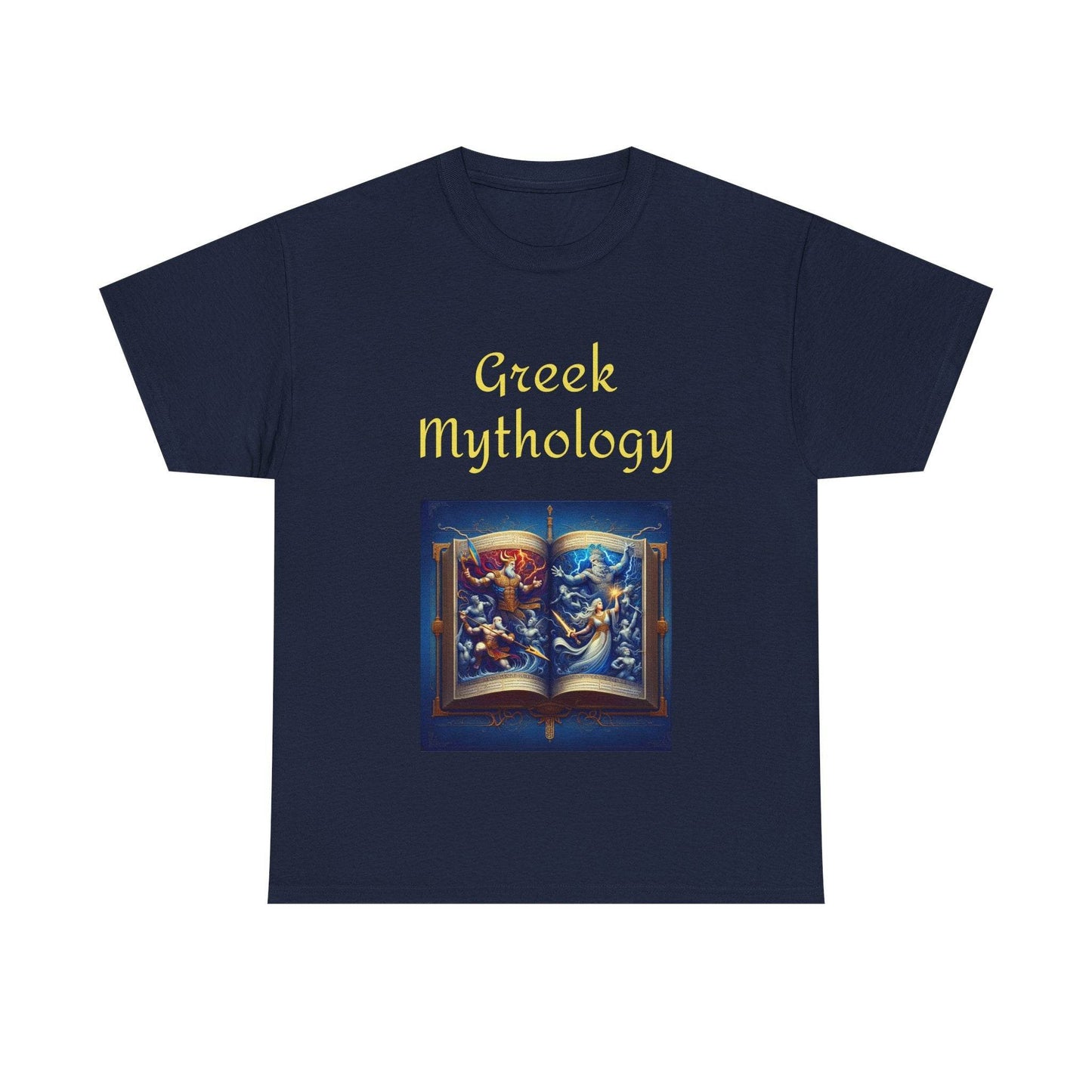 History - Unisex Heavy Cotton Tee - Greek Mythology - The Dreamer's Bookshop.