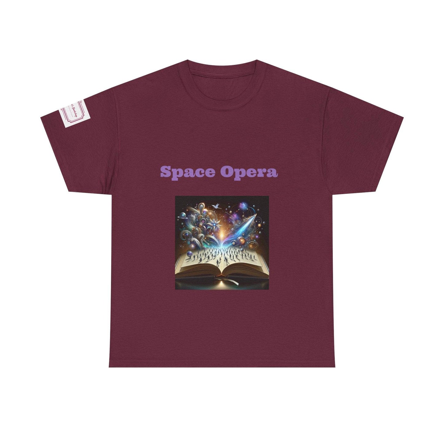 Space Opera - Unisex Heavy Cotton Tee - Sci-Fi Books - The Dreamer's Bookshop.
