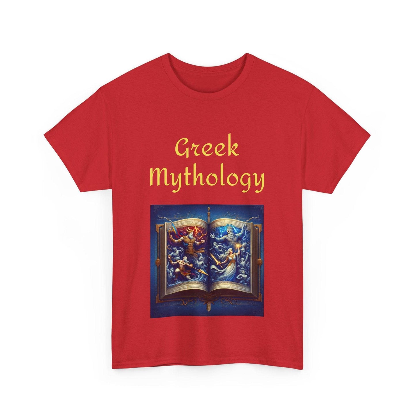 History - Unisex Heavy Cotton Tee - Greek Mythology - The Dreamer's Bookshop.