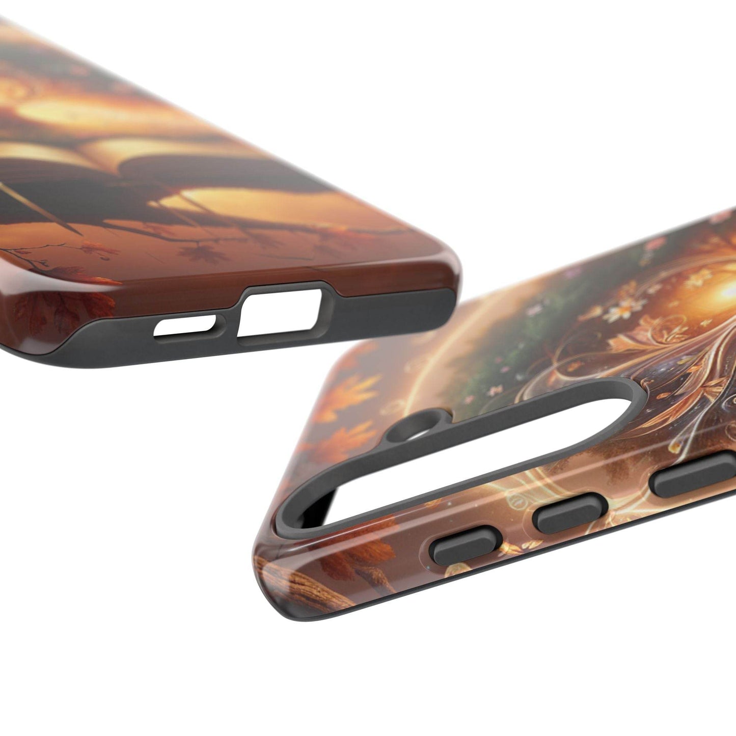 Nature-Inspired iPhone & Samsung Phone Case with Tree of Life Design - The Dreamer's Bookshop.
