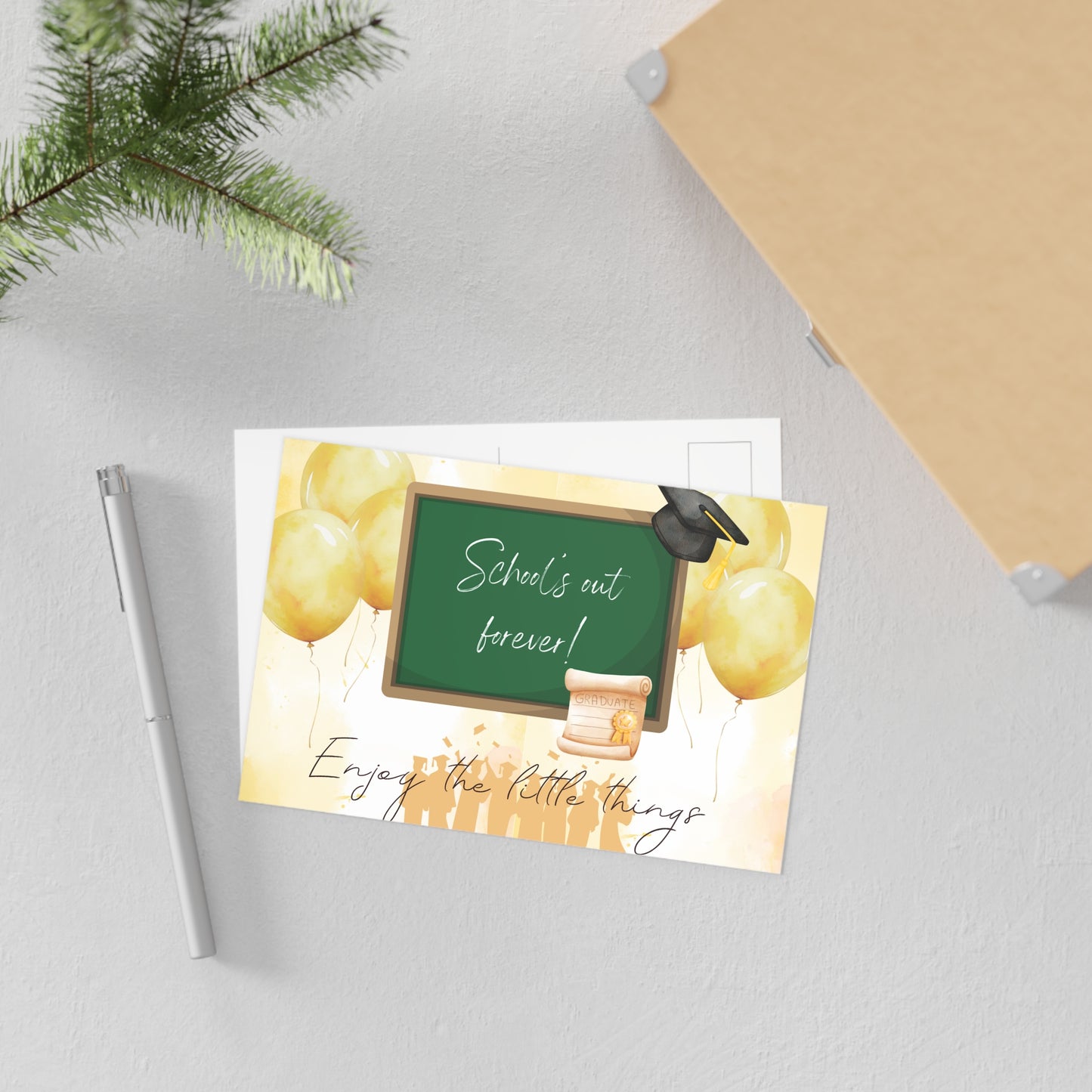 The Dreamer's Bookshop "Graduation" Enjoy the Little Things Card