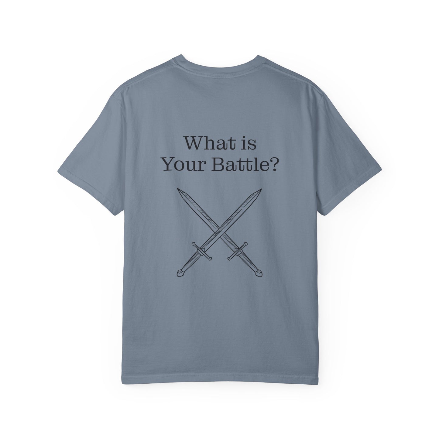 Chronic Pain Warrior Unisex Garment-Dyed T-Shirt - Empowering Supportive Apparel