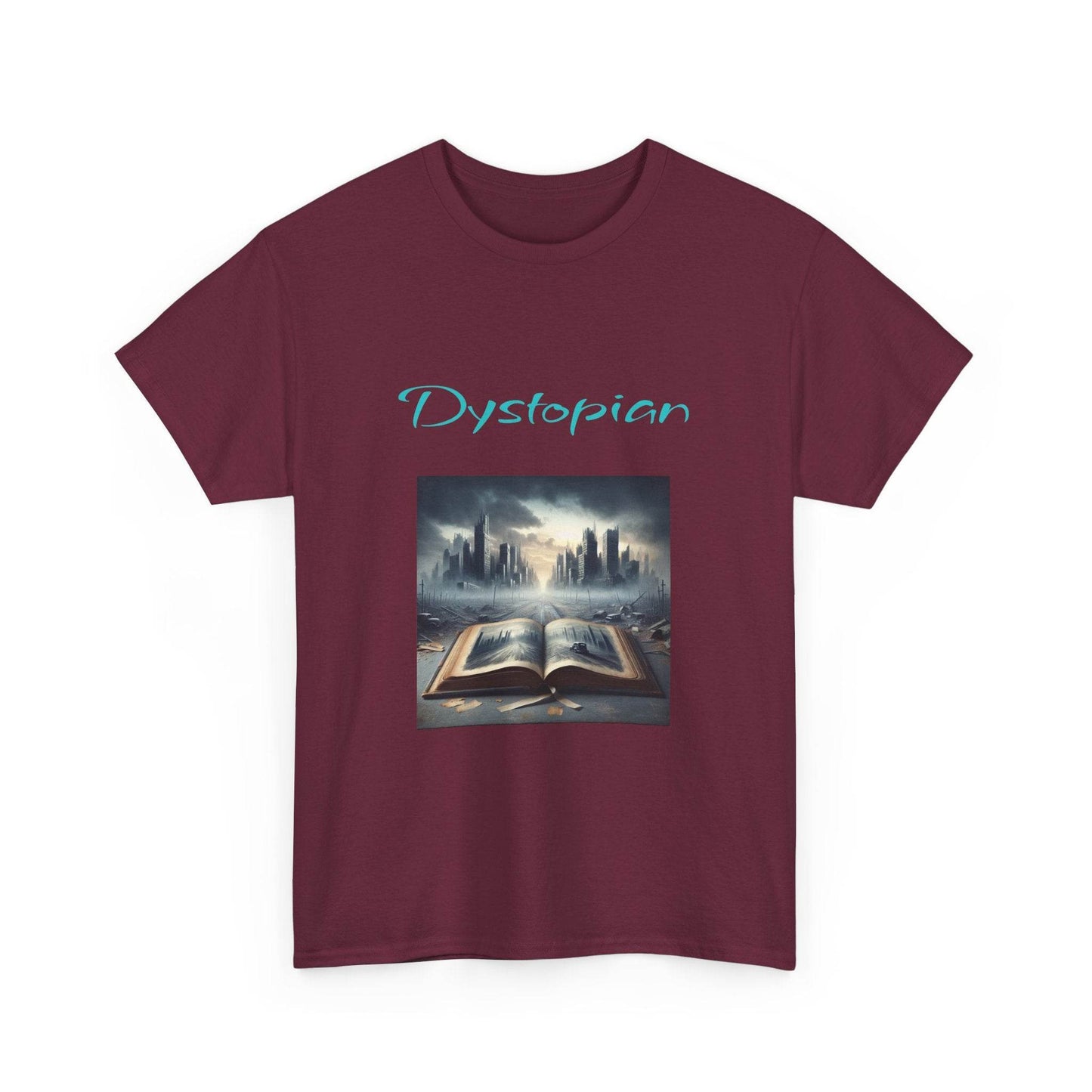 Fiction - Graphic Tee - Unisex Heavy Cotton T-Shirt Dystopian Books - The Dreamer's Bookshop.