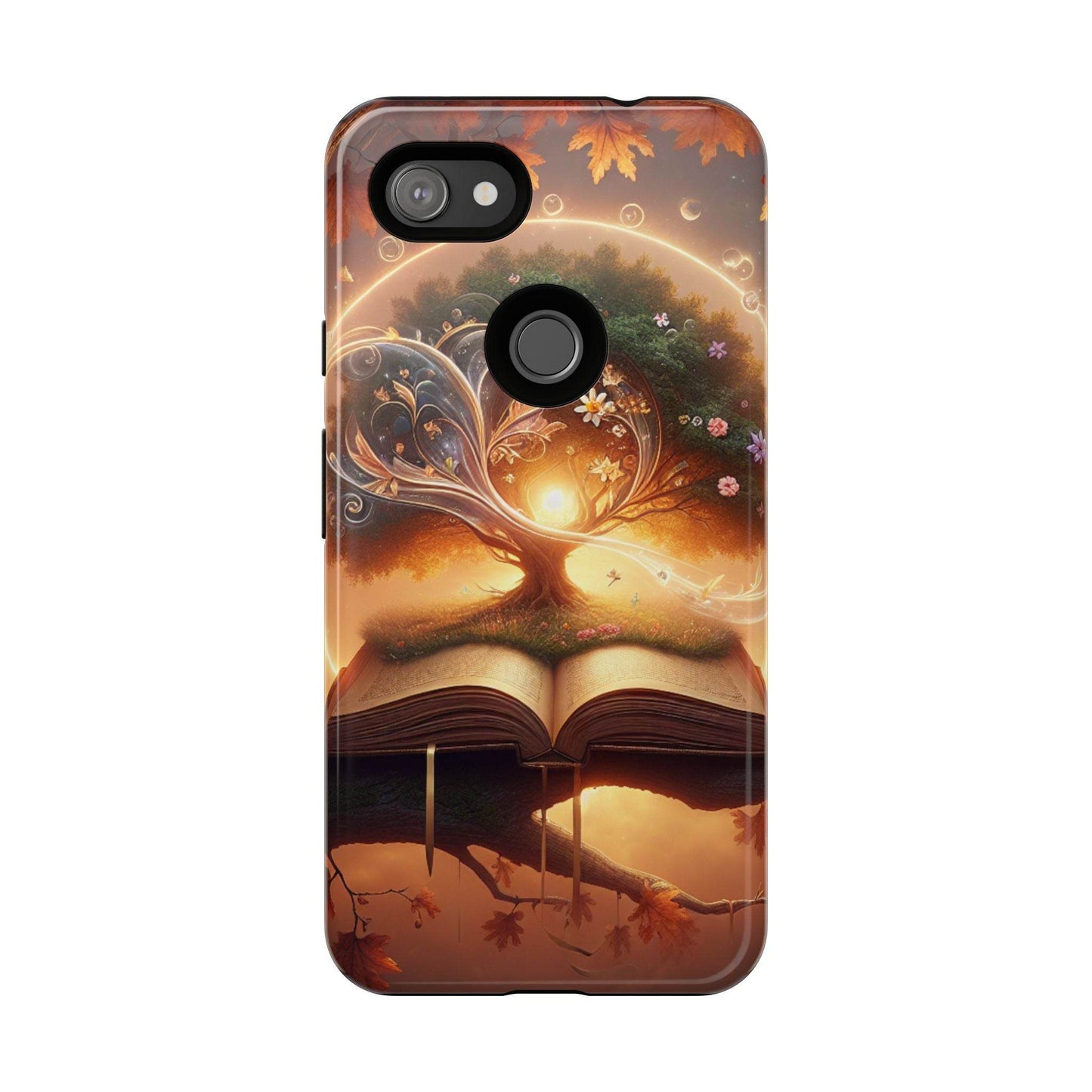 Google & Samsung - Artistic Phone Case with BookishTree Design - Tough Cases - The Dreamer's Bookshop.