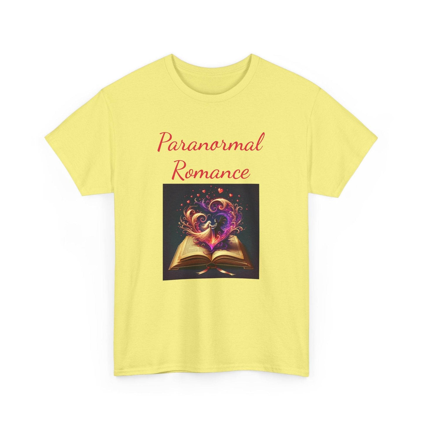 Fiction - Graphic Tee - Unisex Heavy Cotton T-Shirt Paranormal Romance - The Dreamer's Bookshop.