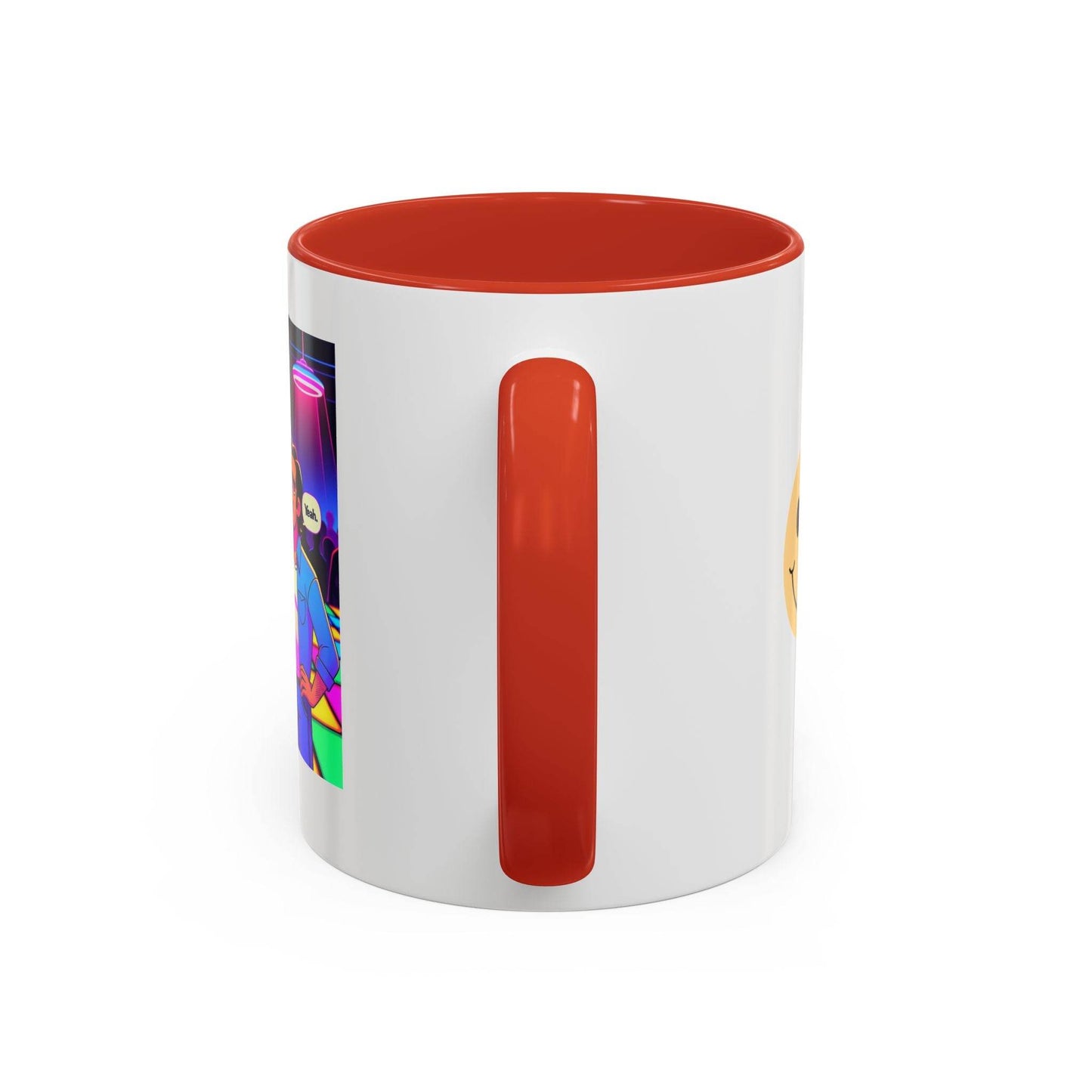 Retro Vibe Accent Coffee Mug - You should be writing - The Dreamer's Bookshop.