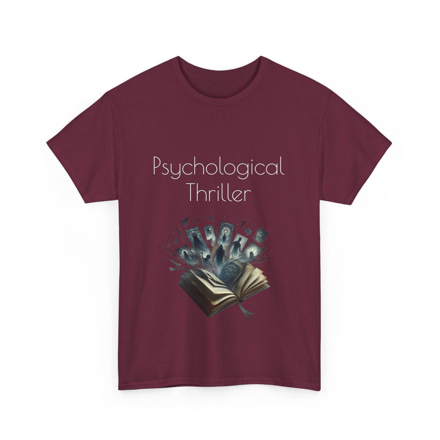 Fiction - Unisex Heavy Cotton Tee - Psychological Thriller - The Dreamer's Bookshop.