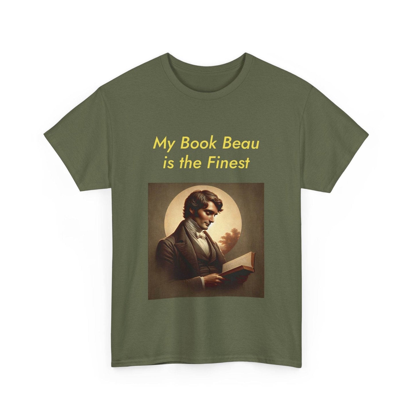 My Book Beau Unisex Heavy Cotton Tee - Perfect for Literature Lovers - The Dreamer's Bookshop.