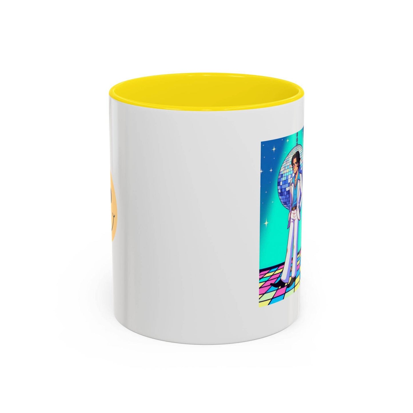 Retro Vibe Accent Coffee Mug - I should be reading - The Dreamer's Bookshop.