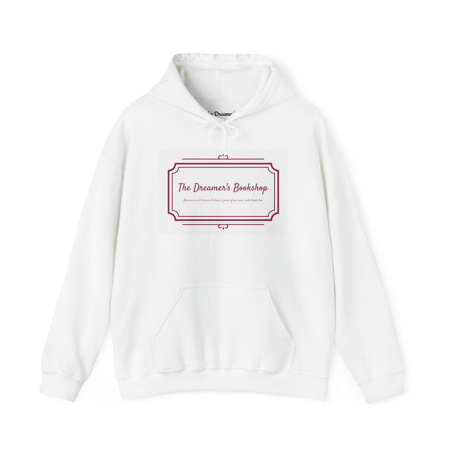 The Dreamer's Bookshop Unisex Hooded Sweatshirt - Cozy Literary Apparel - The Dreamer's Bookshop.
