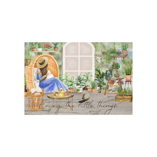 The Dreamer's Bookshop "Plant Mom" Enjoy the Little Things Card - The Dreamer's Bookshop.