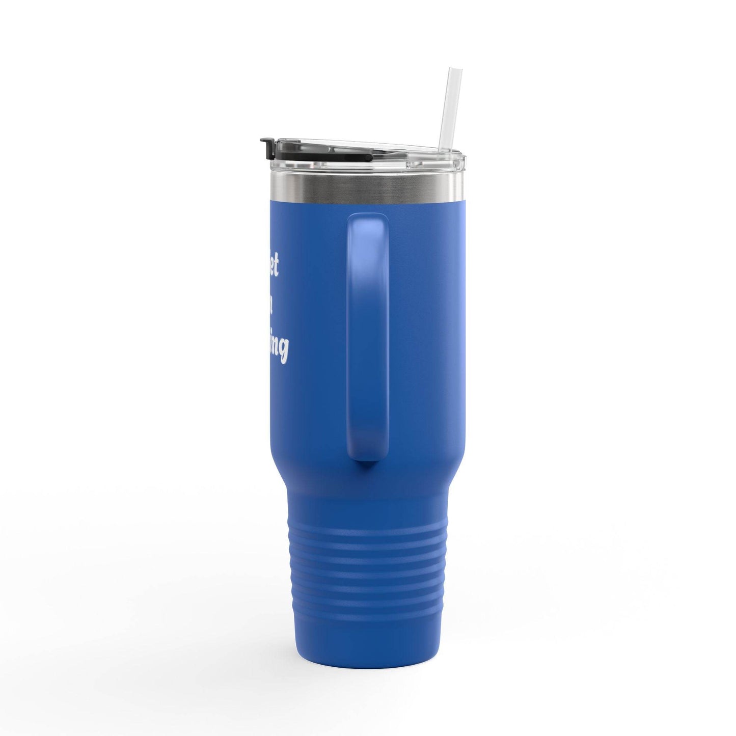 Quiet I'm Writing Insulated Travel Mug - 40oz Red Coffee Cup - The Dreamer's Bookshop.