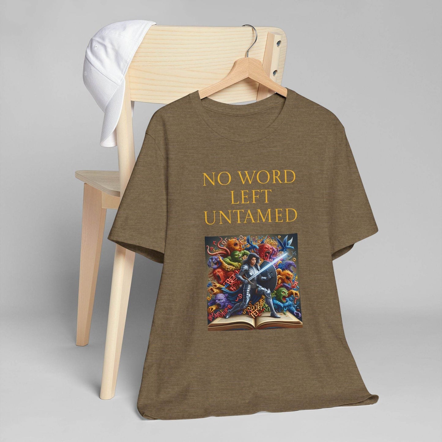 Unisex Jersey T-Shirt - No Word - The Dreamer's Bookshop.