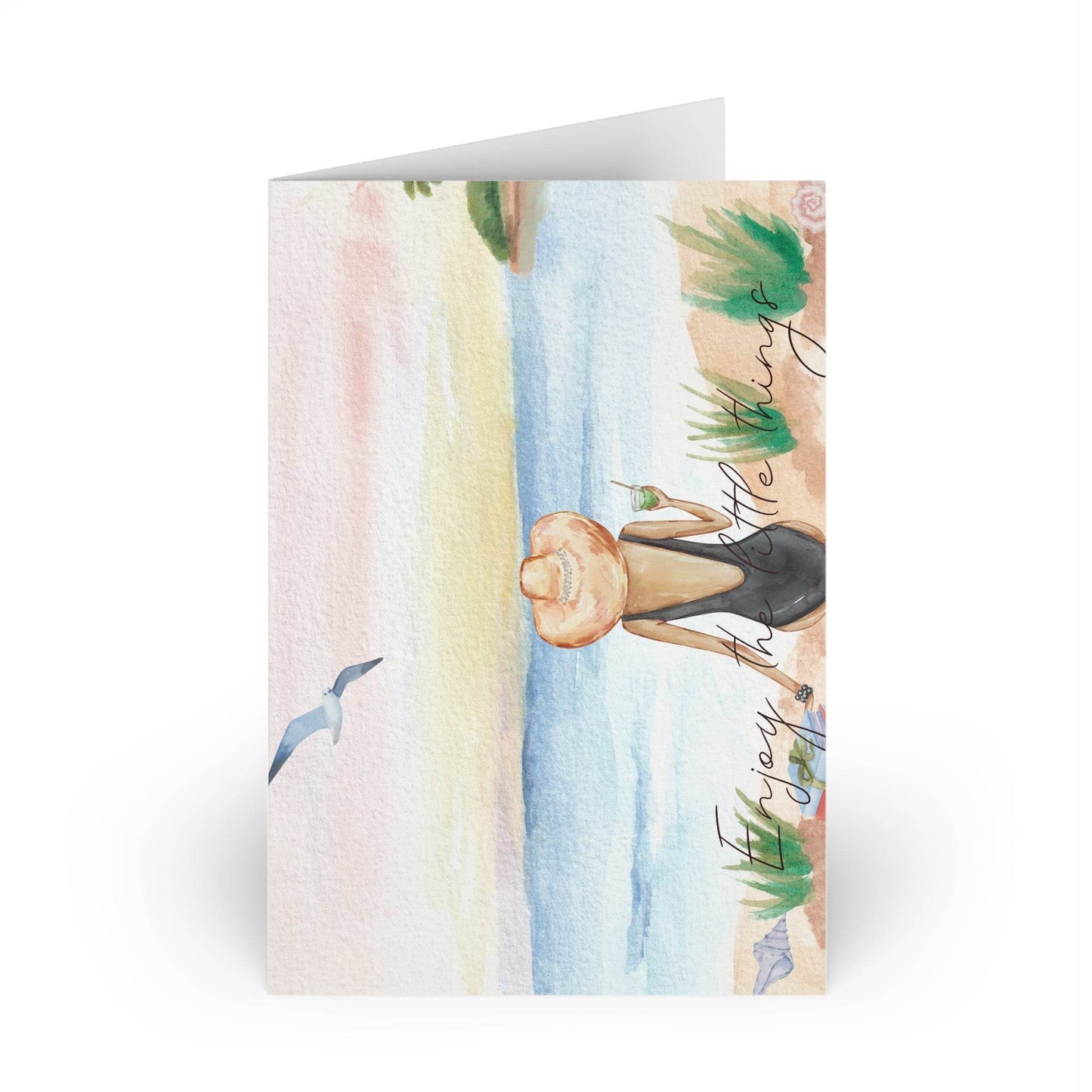 The Dreamer's Bookshop "Sea view" Enjoy the Little Things Card - The Dreamer's Bookshop.