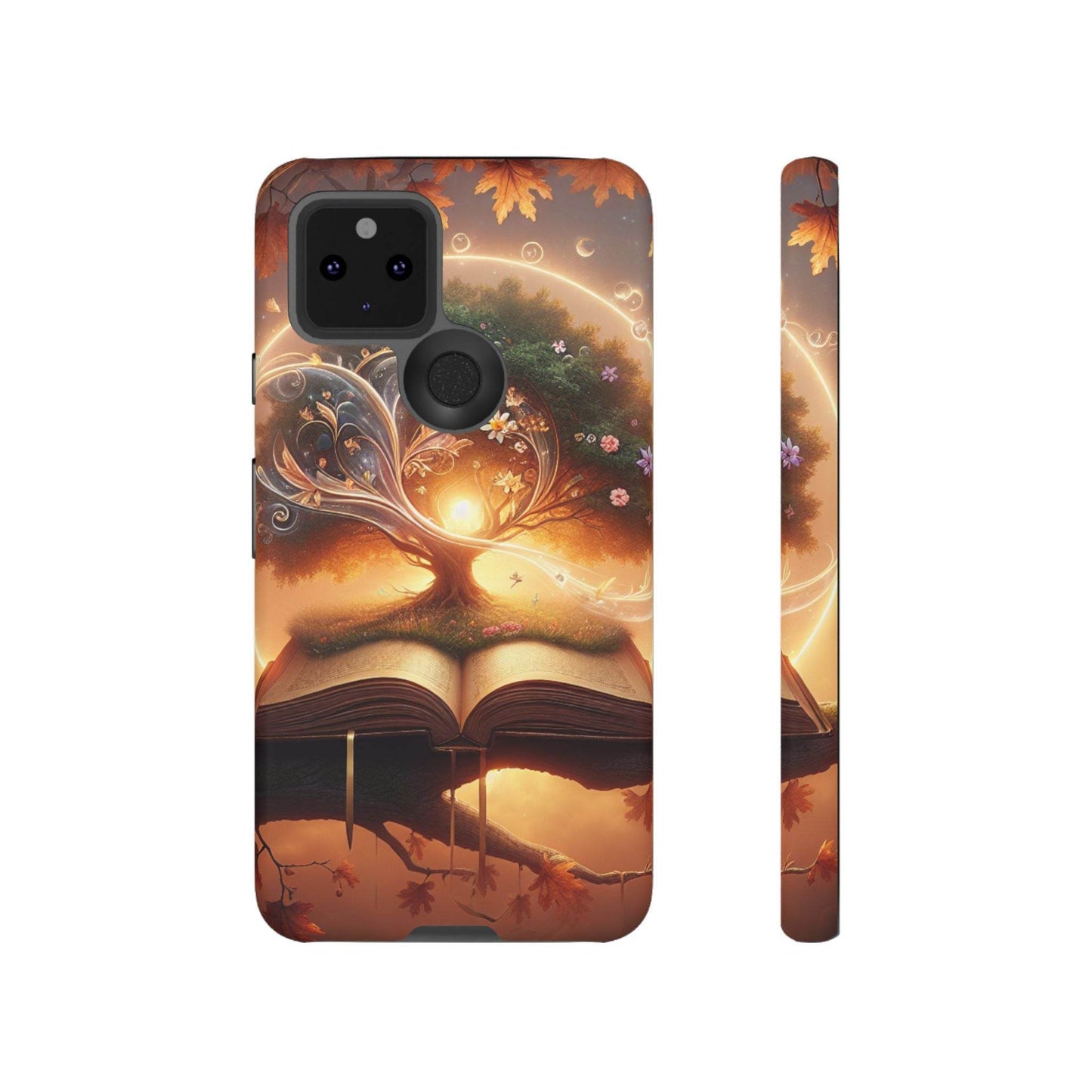 Google & Samsung - Artistic Phone Case with BookishTree Design - Tough Cases - The Dreamer's Bookshop.
