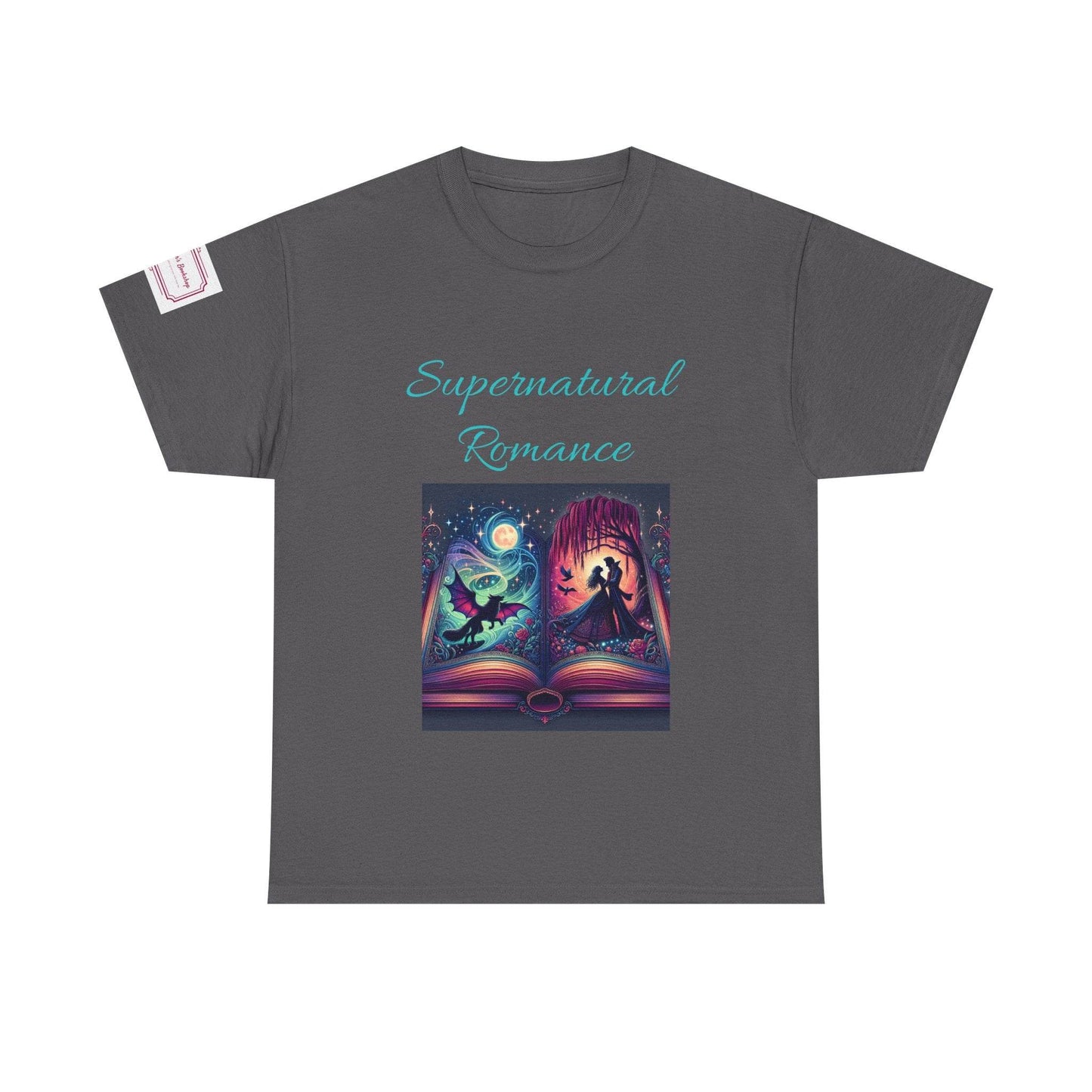 Fantasy - Unisex Heavy Cotton Tee - Supernatural Romance - The Dreamer's Bookshop.