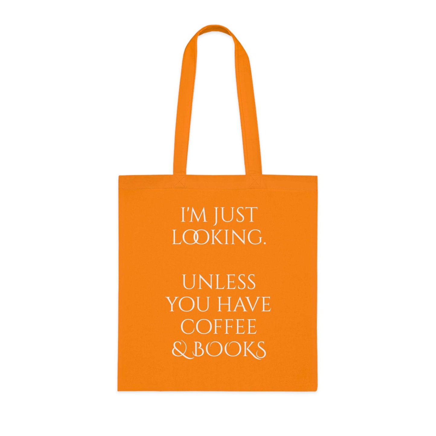 Coffee & Books Cotton Tote - Perfect for Book Lovers - The Dreamer's Bookshop.