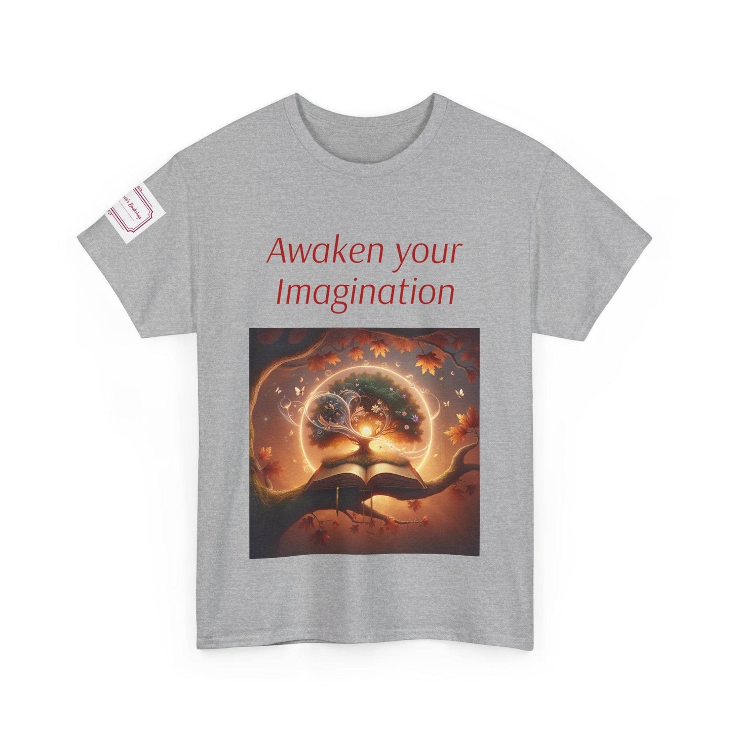 Unisex Imagination Tee - Awaken Your Creativity - Perfect Gift for Book Lovers - The Dreamer's Bookshop.