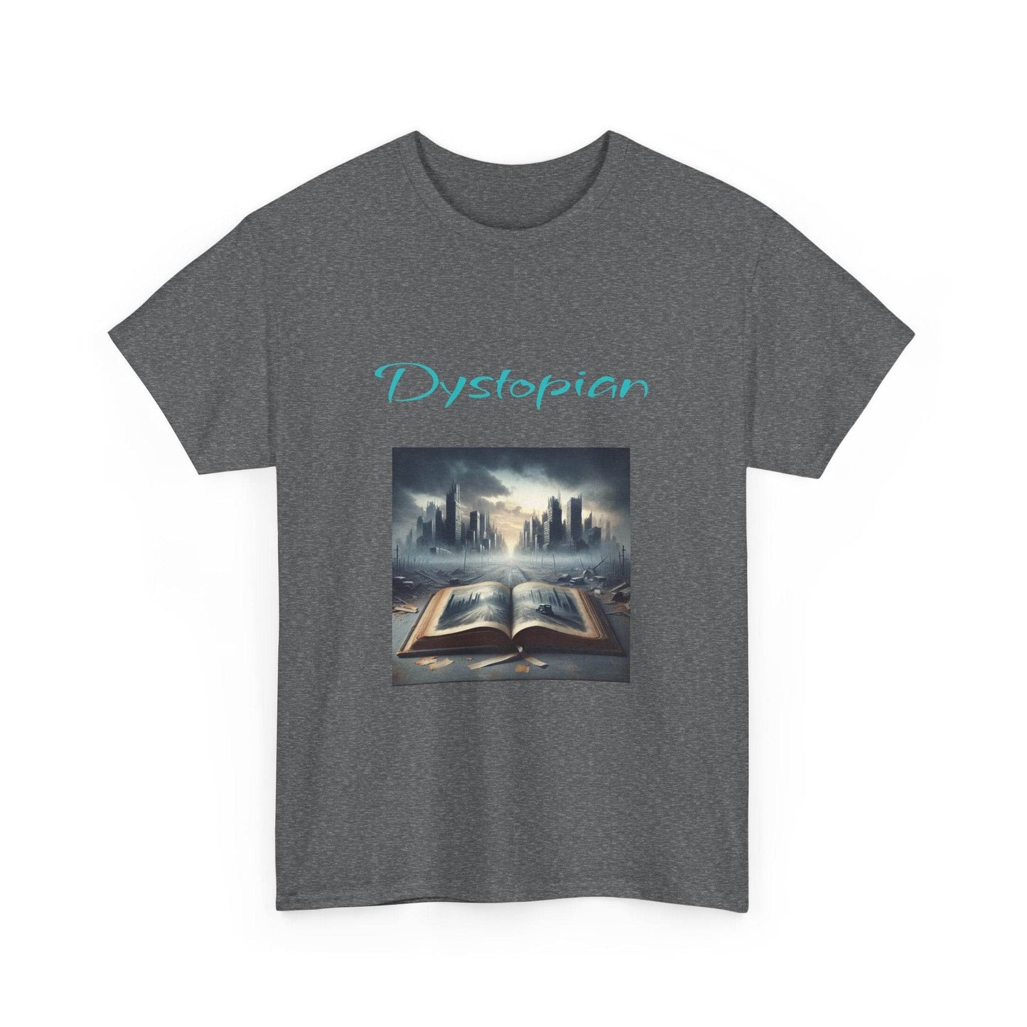 Fiction - Graphic Tee - Unisex Heavy Cotton T-Shirt Dystopian Books - The Dreamer's Bookshop.