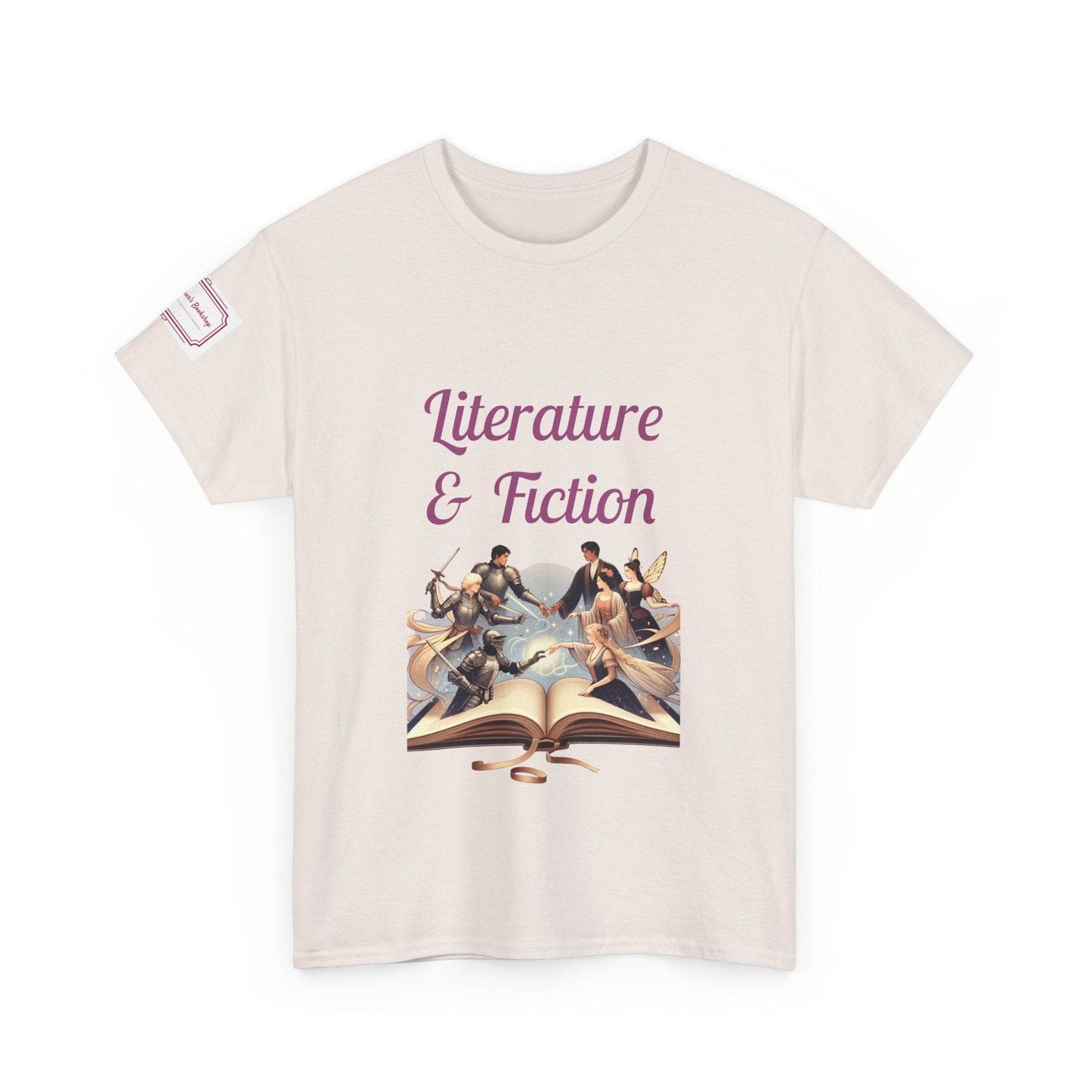 Fiction - Graphic Unisex Heavy Cotton Tee - Literature Books - The Dreamer's Bookshop.