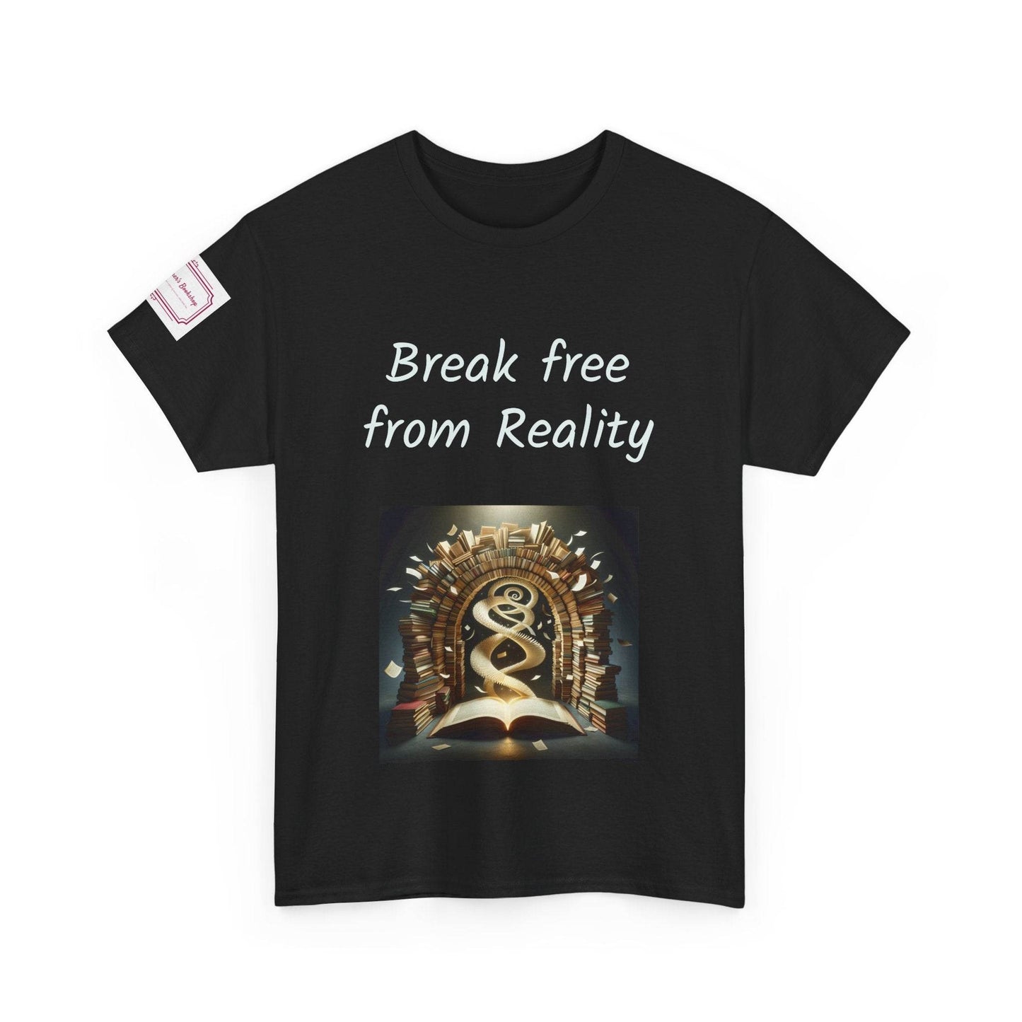 Break Free - Unisex Heavy Cotton Tee - Book Lovers - The Dreamer's Bookshop.