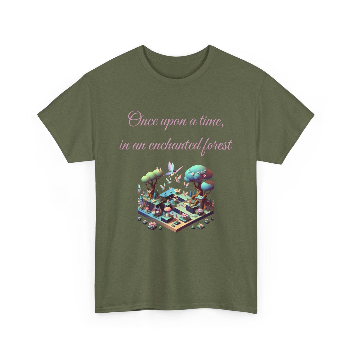 Enchanted Forest - A Unisex Heavy Cotton Tee - Perfect Gift for Book Lovers - The Dreamer's Bookshop.
