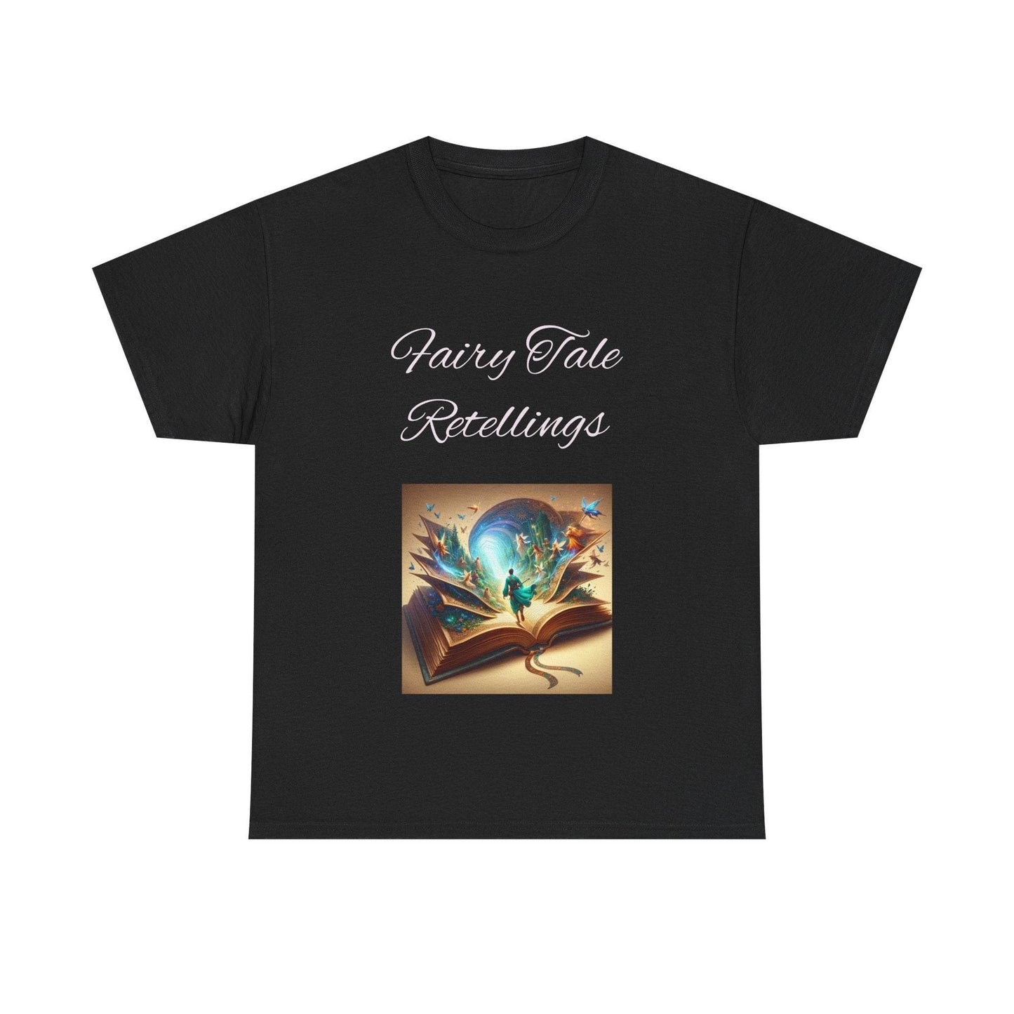 Fiction - Unisex Heavy Cotton Tee - Fairy Tale Retellings - The Dreamer's Bookshop.