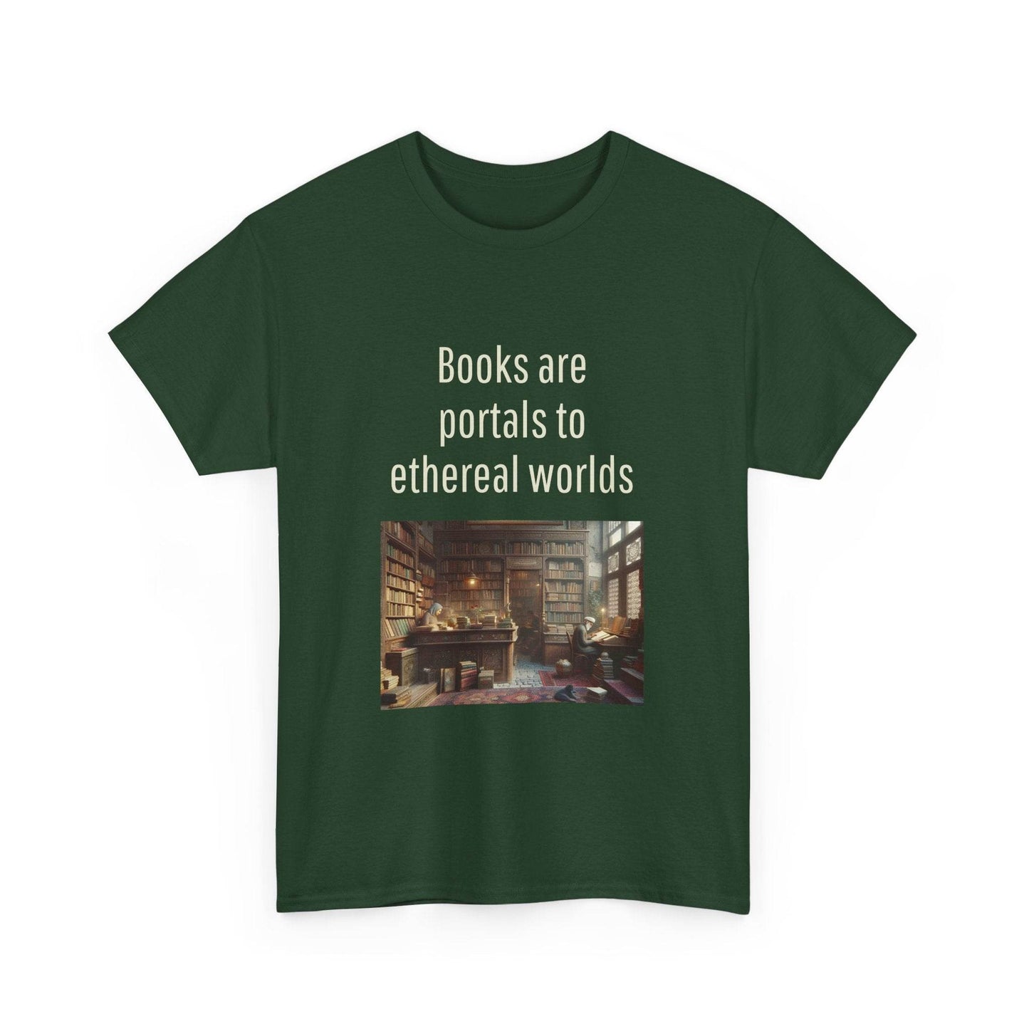 Portals - Unisex Heavy Cotton Tee - Creative Apparel - The Dreamer's Bookshop.