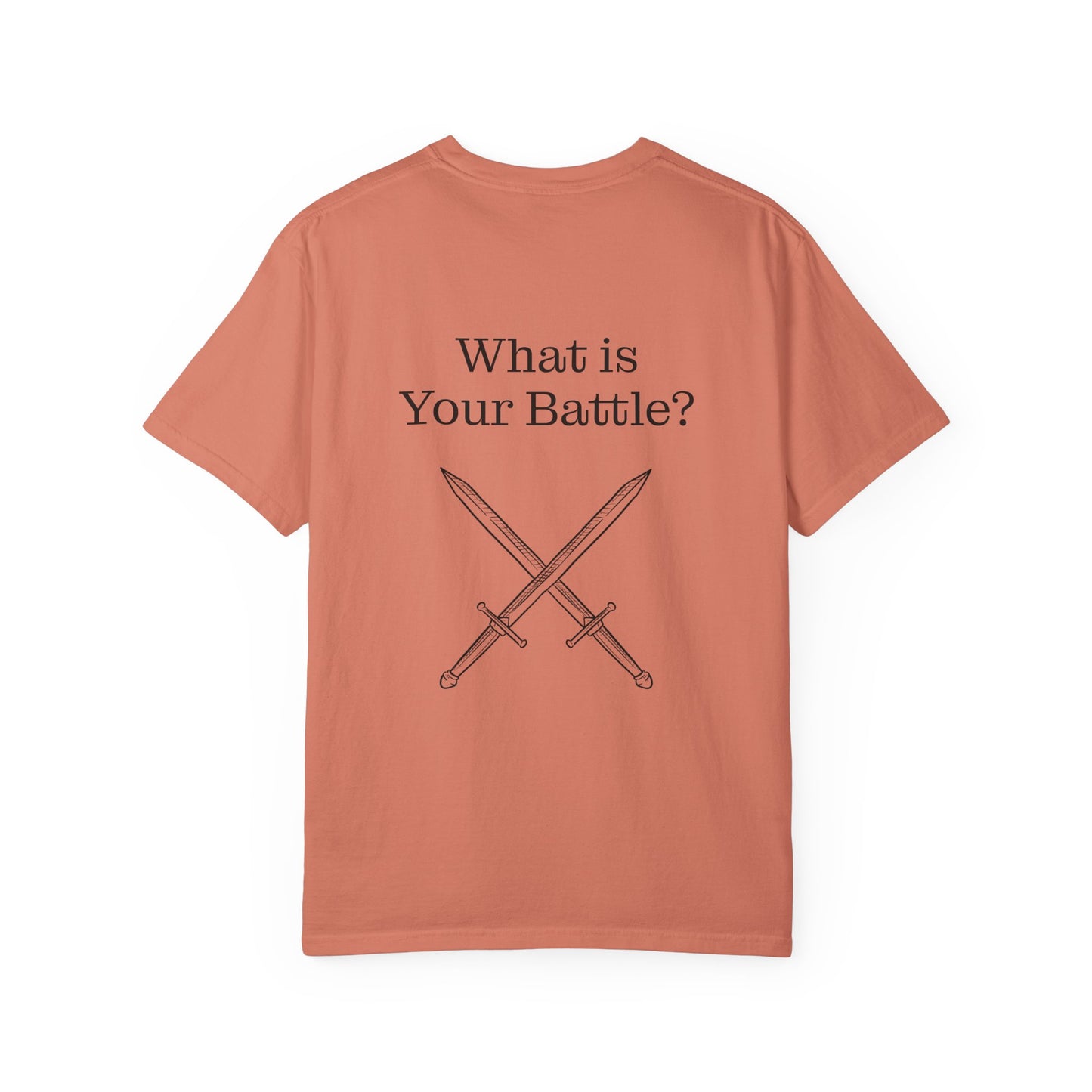 Chronic Pain Warrior Unisex Garment-Dyed T-Shirt - Empowering Supportive Apparel