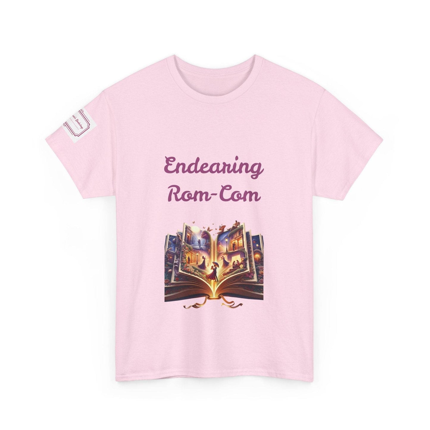 Endearing - Unisex Heavy Cotton Tee - Rom-Com Books - The Dreamer's Bookshop.
