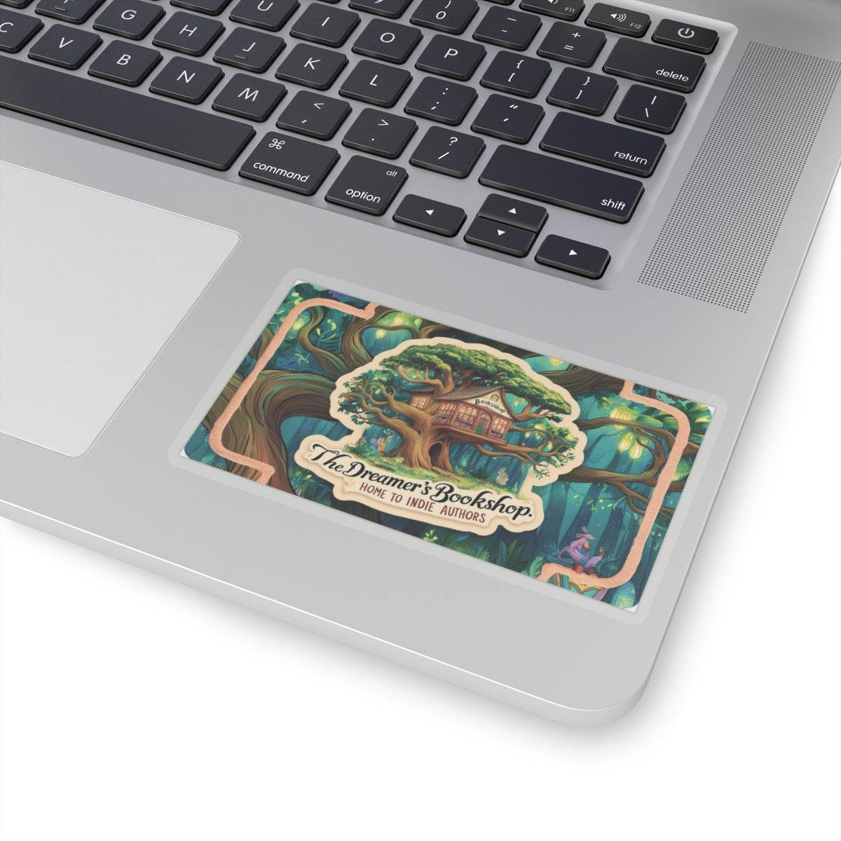 Home to Indie Authors Kiss-Cut Stickers | Book Lover Gift | Literary Decor - The Dreamer's Bookshop.