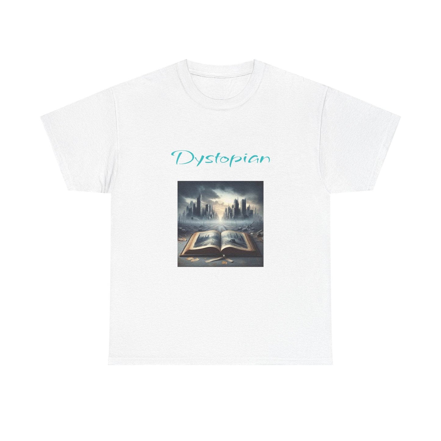 Fiction - Graphic Tee - Unisex Heavy Cotton T-Shirt Dystopian Books - The Dreamer's Bookshop.