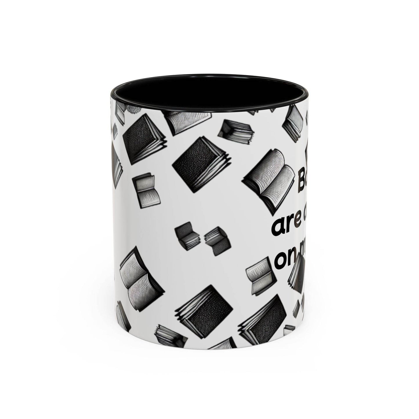 Books on My Mind Accent Coffee Mug - Perfect for Book Lovers - The Dreamer's Bookshop.