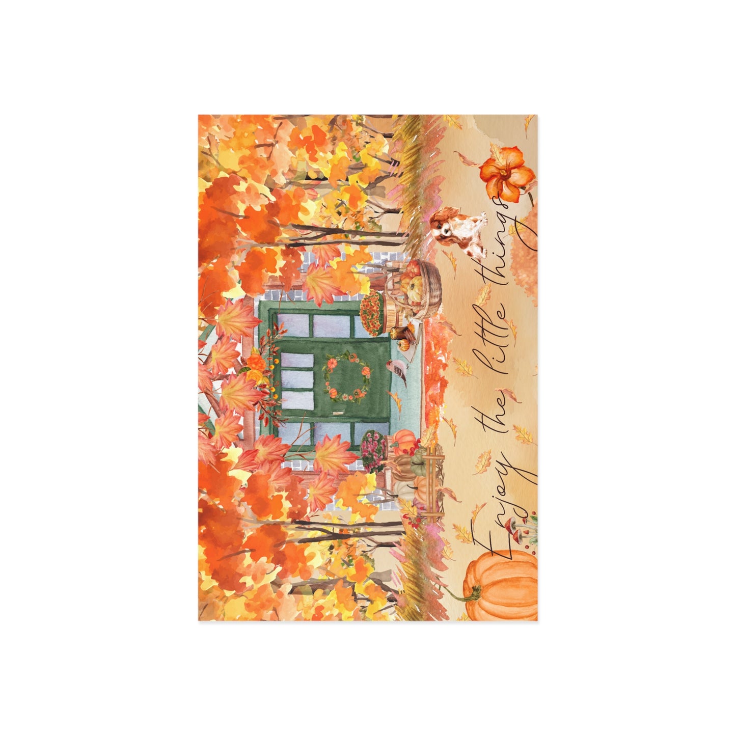 The Dreamer's Bookshop "Fall Lover" Enjoy the Little Things Card - The Dreamer's Bookshop.