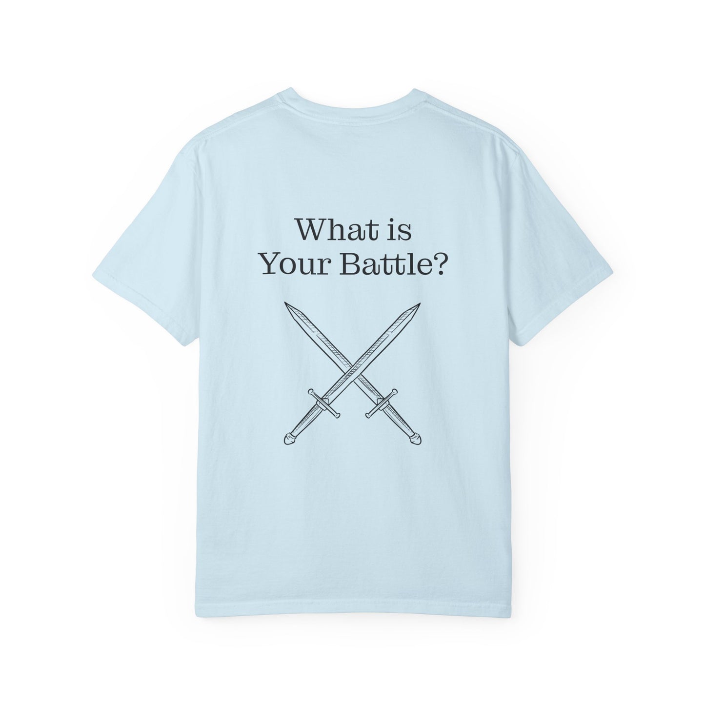 Chronic Pain Warrior Unisex Garment-Dyed T-Shirt - Empowering Supportive Apparel