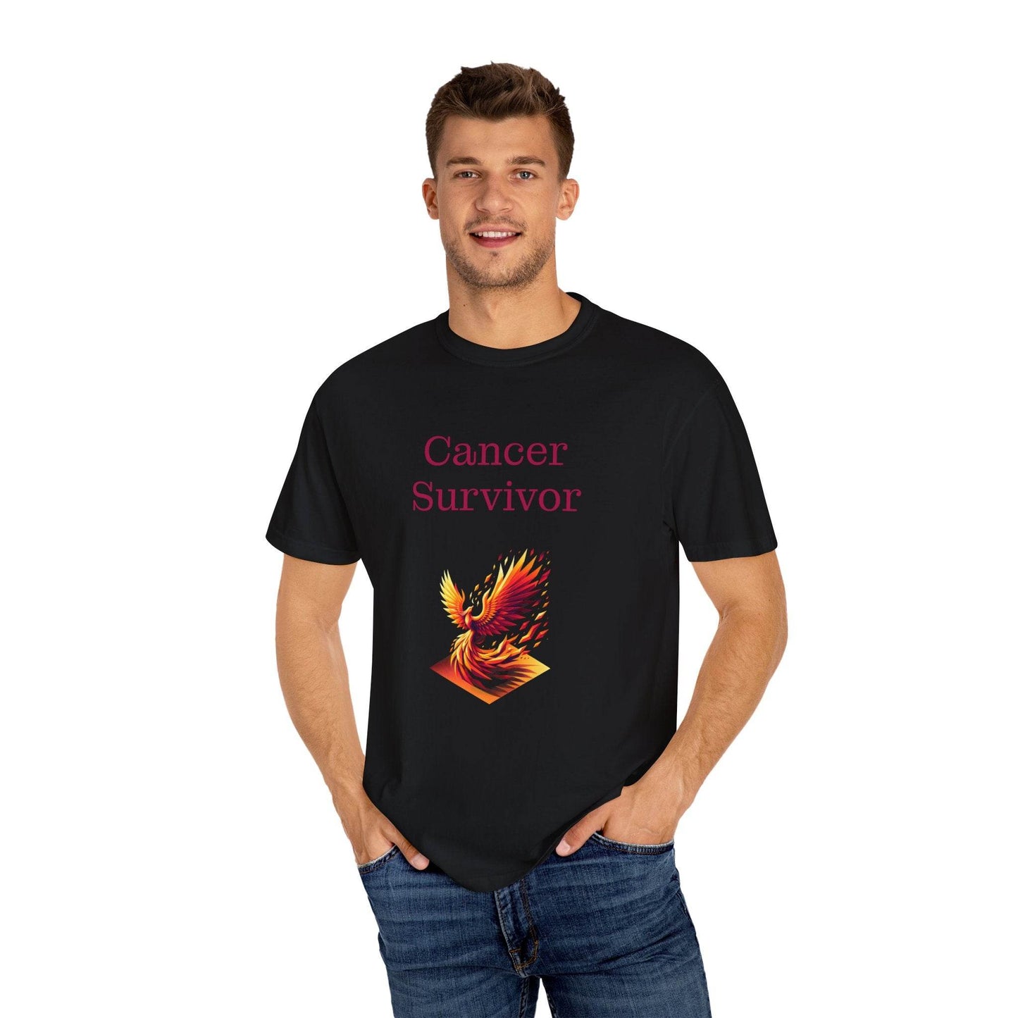 Cancer Survivor Unisex T-Shirt - Empowering Tee for Healthcare Awareness - The Dreamer's Bookshop.