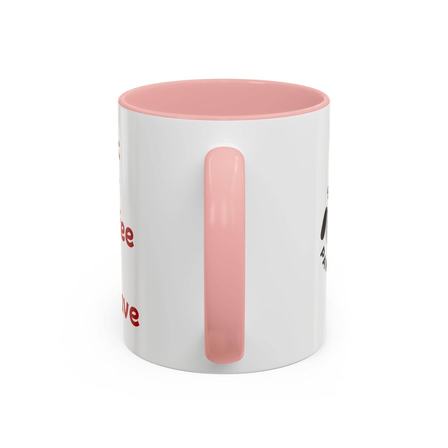 Cute Dog Pawsitive Coffee Mug - 11 & 15oz Drink and Behave - The Dreamer's Bookshop.