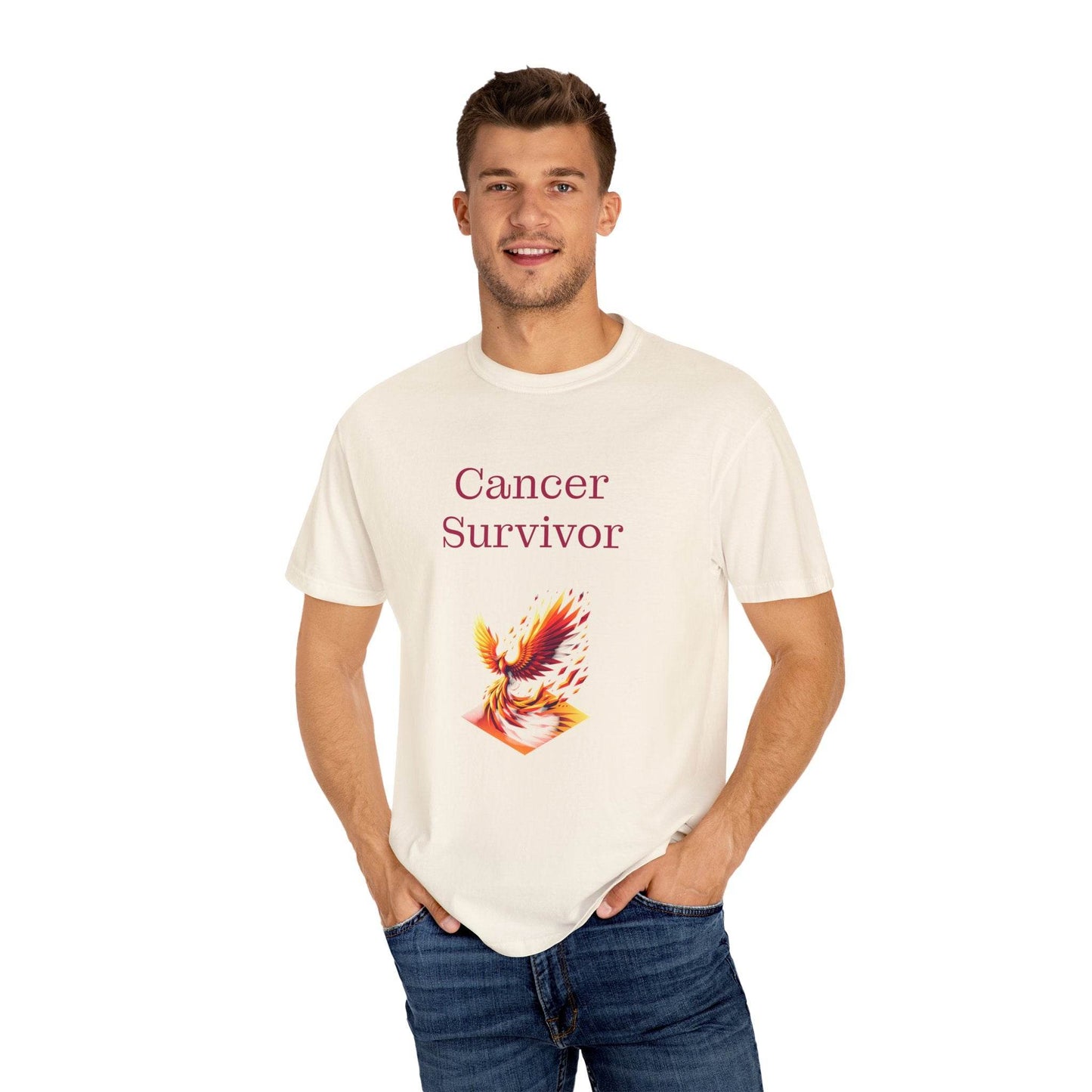 Cancer Survivor Unisex T-Shirt - Empowering Tee for Healthcare Awareness - The Dreamer's Bookshop.