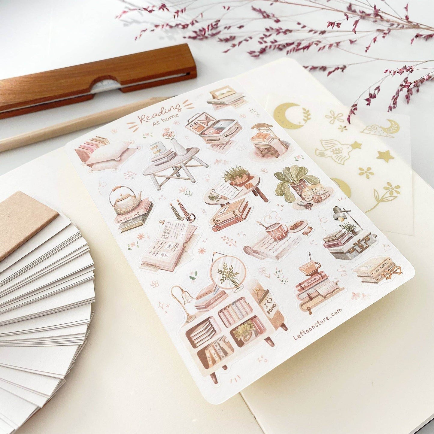 LETTOOn - Stickervel - Thuis lezen - The Dreamer's Bookshop.