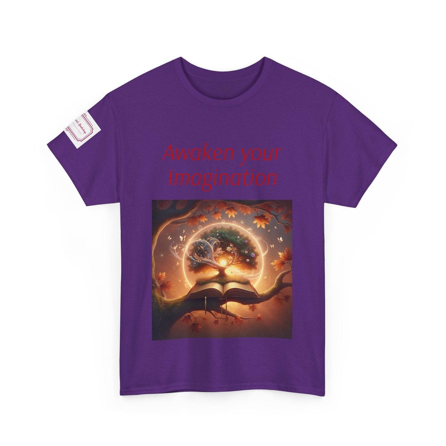 Unisex Imagination Tee - Awaken Your Creativity - Perfect Gift for Book Lovers - The Dreamer's Bookshop.