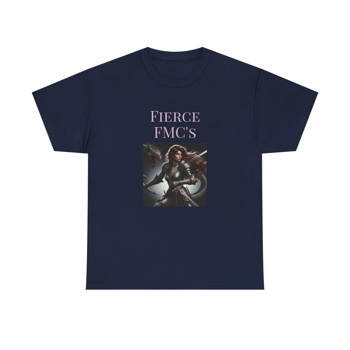 Fierce FMC - Graphic Tee - Unisex Heavy Cotton T-Shirt - Book Lovers - The Dreamer's Bookshop.