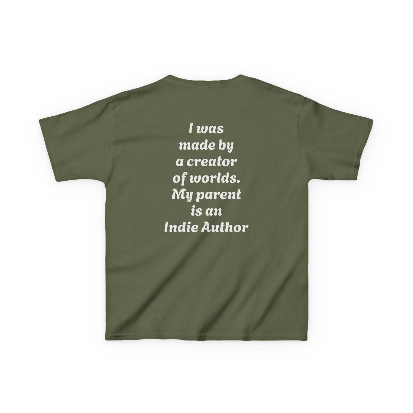 EU - Kids 'Born to be Original' Cotton Tee - Support Young Creators - The Dreamer's Bookshop.
