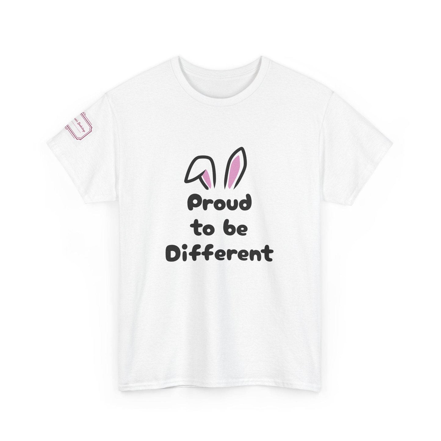 Proud to Be Different Unisex Heavy Cotton Tee – Celebrate Uniqueness - The Dreamer's Bookshop.