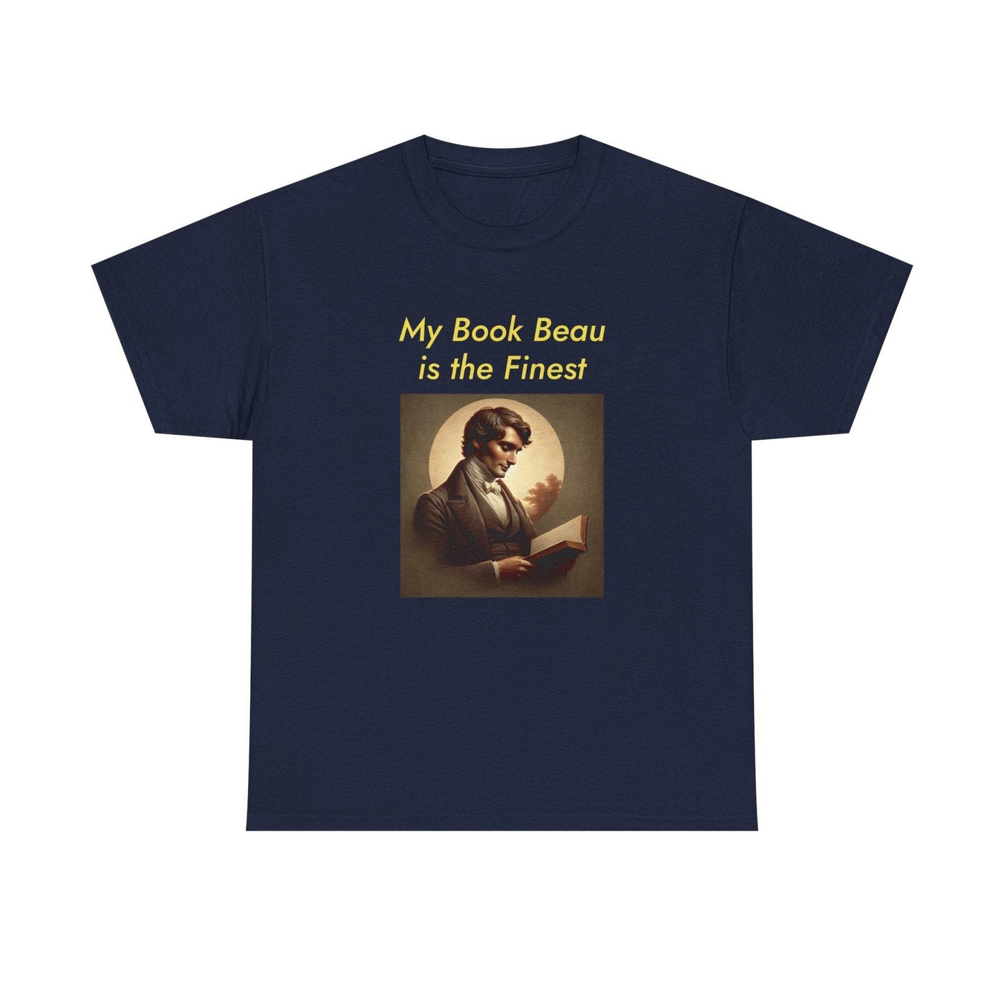 My Book Beau Unisex Cotton Tee - Perfect Gift for Book Lovers - The Dreamer's Bookshop.