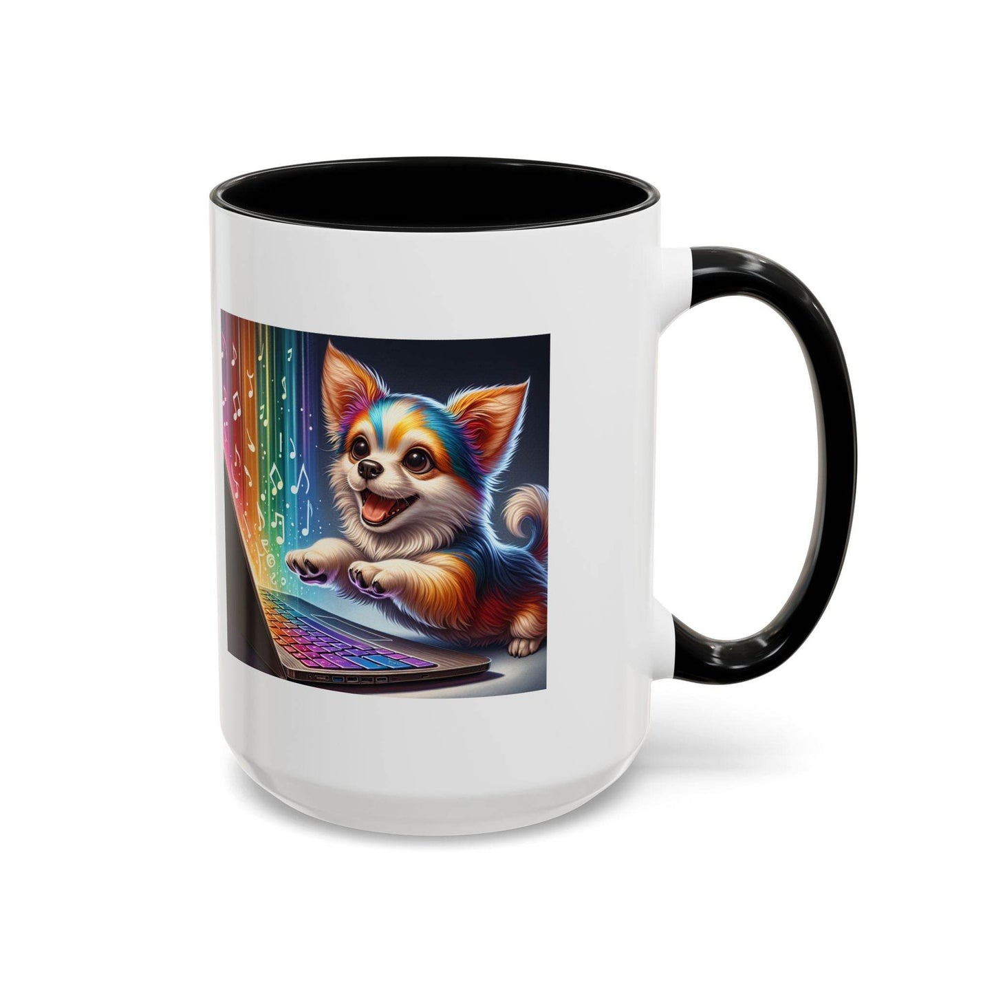 Cute Dog Writer Coffee Mug - 11 & 15oz for Book Lovers - The Dreamer's Bookshop.