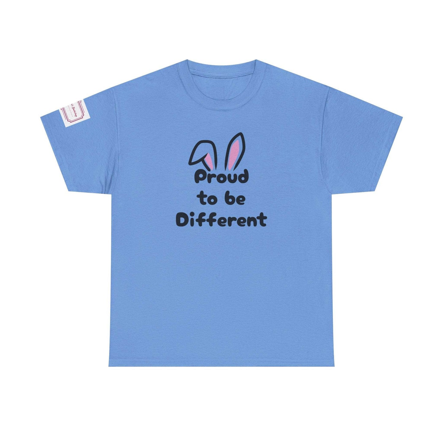 Proud to be Different Unisex Heavy Cotton Tee - Celebrate Individuality - The Dreamer's Bookshop.