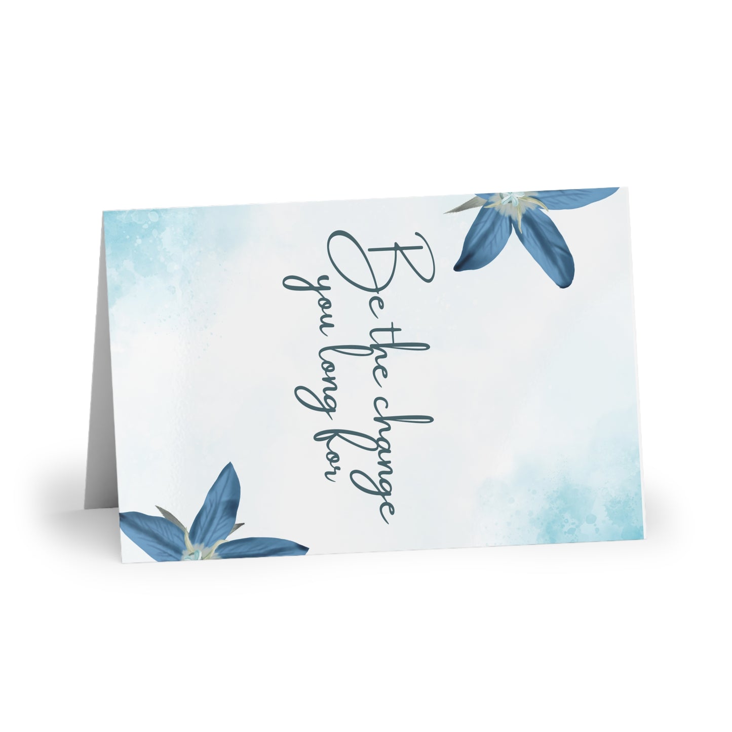 The Dreamer's Bookshop - Positive Affirmation Card "Be the change" - The Dreamer's Bookshop.