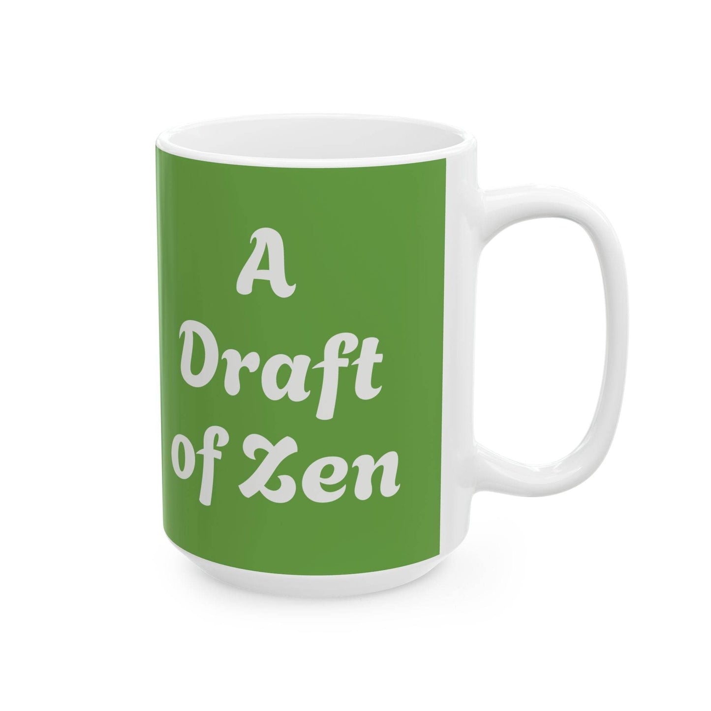 A Draft of Zen Ceramic Mug - Perfect Gift for Motivation and Inspiration - The Dreamer's Bookshop.