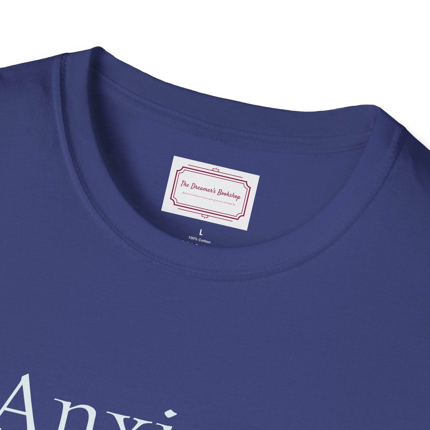 Anxiety Warrior Unisex Softstyle T-Shirt - Embrace Your Battles - The Dreamer's Bookshop.