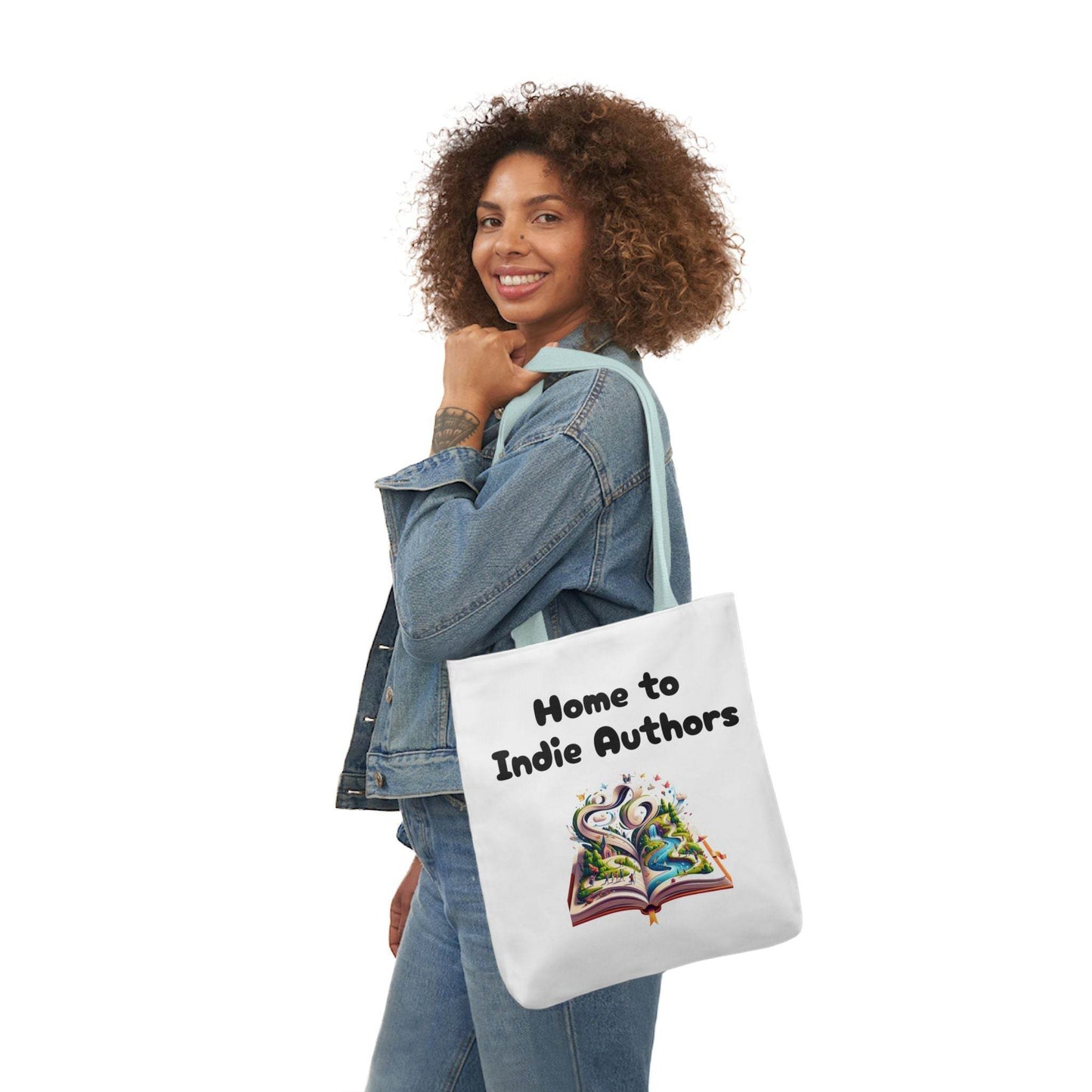 Home to Indie Authors Tote Bag - Perfect Gift for Book Lovers - The Dreamer's Bookshop.